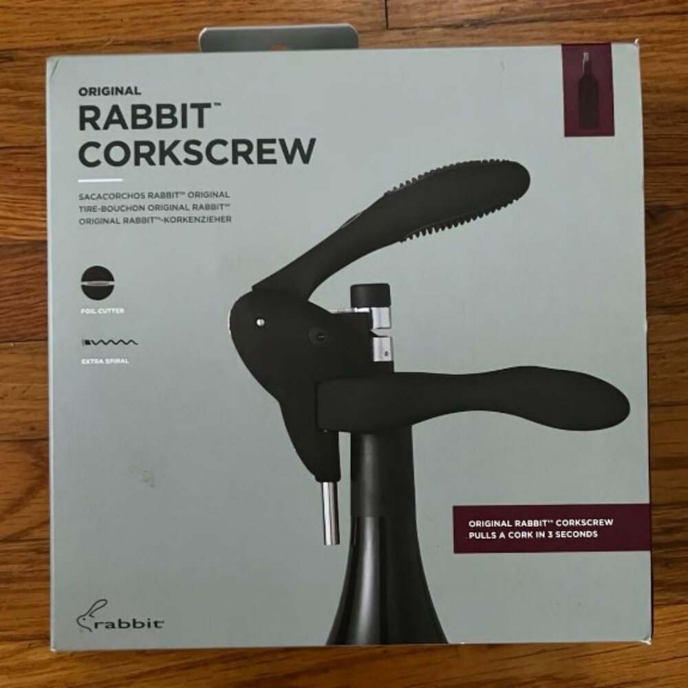 Rabbit Original Corkscrew Wine Opener